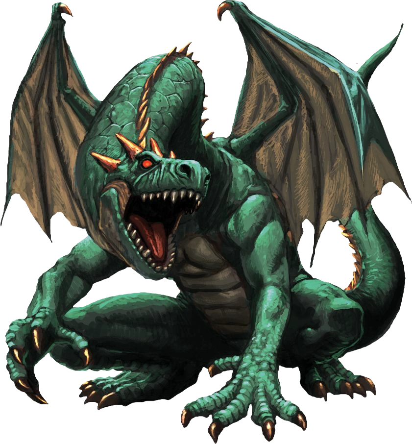 Green Dragon Wallpaper