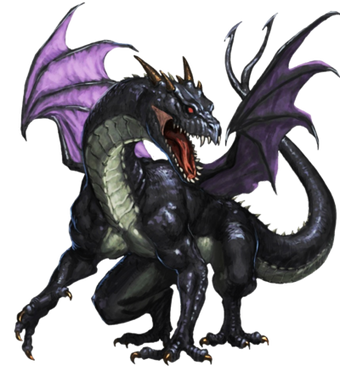 3D Printable Elder Black Dragon by Rescale Miniatures