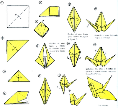 Sadako Sasaki y el origami de las 1000 grullas de papel