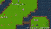 Fort of Chaos (Destruction) in map