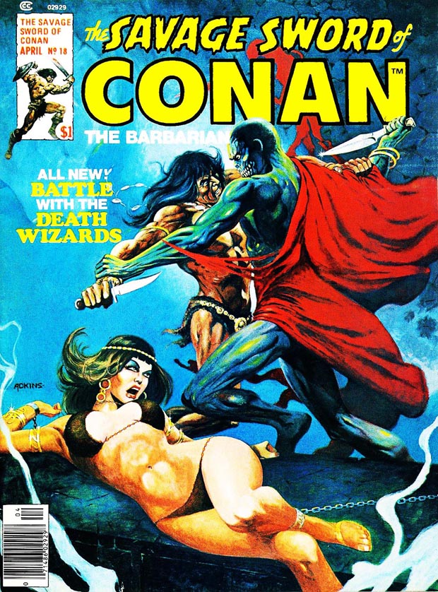 Espada Salvaje De Conan 1977 Revista 18 Wiki El Salvaje Mundo De Conan Fandom