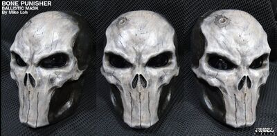 Bone skull punisher ballistic mask by michaelloh-d4tkasc