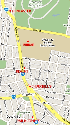 Polokwane Map With Street Names Alcohol Establishments | Elsoc Wiki | Fandom