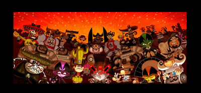 El Tigre villains rule by mexopolis