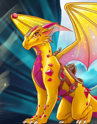 lego elves dragon orange