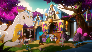 Lego elves white dragon hotsell