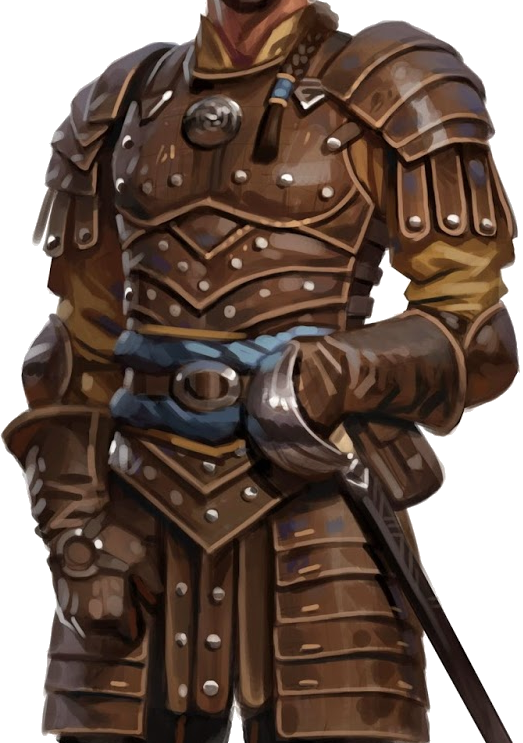 Studded Leather Armor, Renderrs' DnD Resource