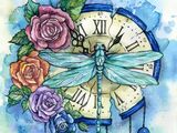 Dragonfly Clock