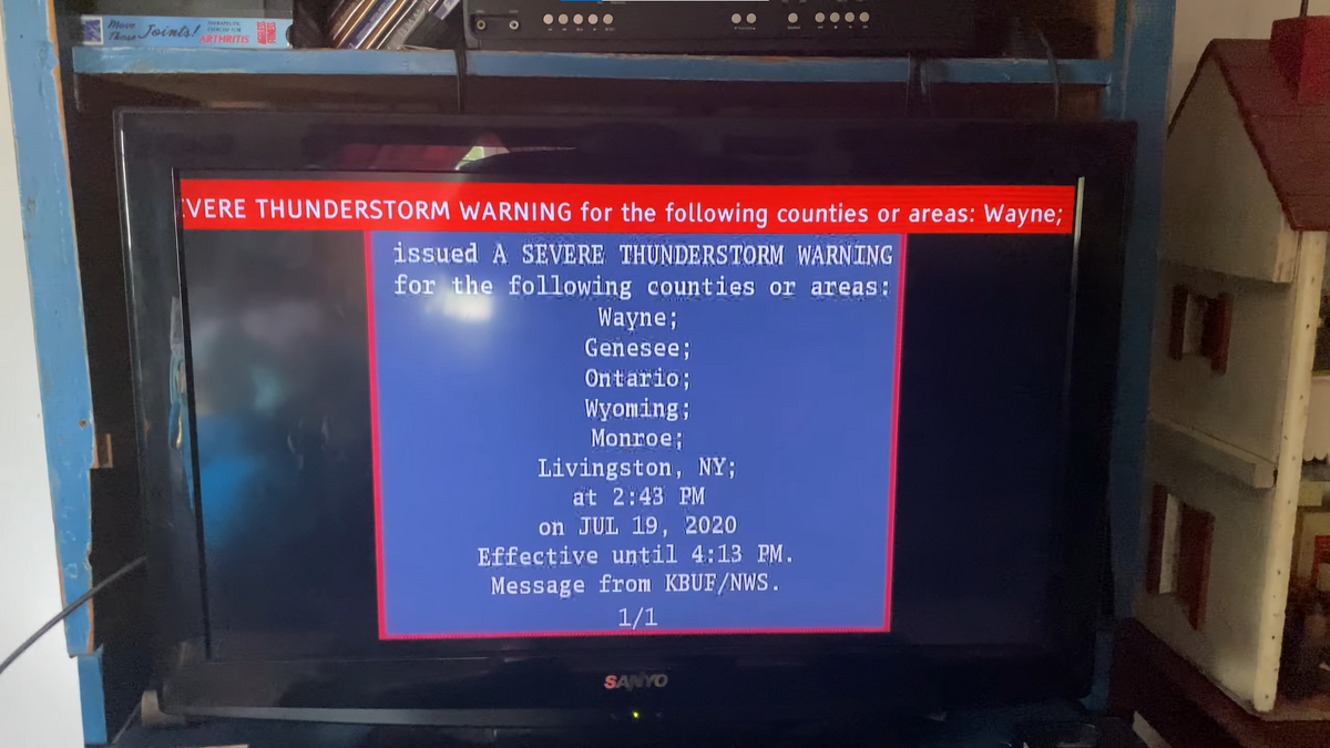 Severe Thunderstorm Warning Emergency Alert System Wiki Fandom