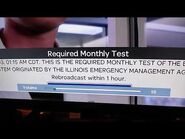 Required Monthly Test on AT&T U-Verse (EAS -1,072) 10-3-17