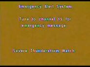EAS Severe Thunderstorm Watch – Evansville, IN (9-10-2008)