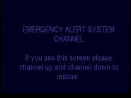 Comcast Emergency Alert System Channel Screen Refreshing