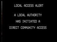 Local Access Alert version