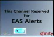 Xfinity (Minneapolis) EAS Channel Screen (2010's)