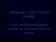 Washington Comcast EAS Channel screen 2012-present