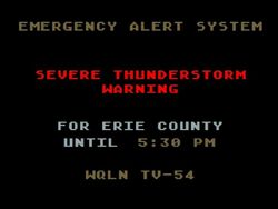 Severe thunderstorm warning - Wikipedia