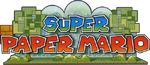 Super Paper Mario Game Logo