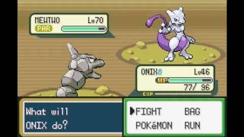 How to get Mewtwo in Pokémon Fire Red? How does that differ from