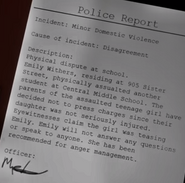 The school accident report