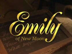 Credit titles Emily of New Moon Canadian television series