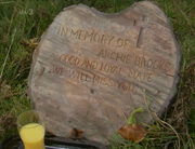 Archie's Memorial Stone