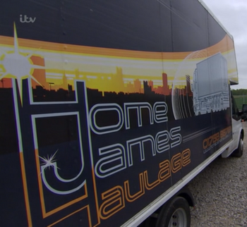 Home James Haulage Van 2016