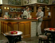 The Woolpack interior in 1991