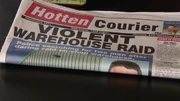 An edition of the Hotten Courier from  .