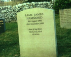 Liam Hammond's grave