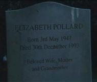 Elizabeth Pollard gravestone