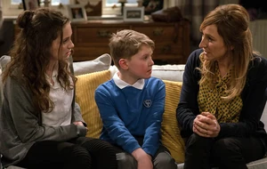 Laurel with Arthur and Gabby