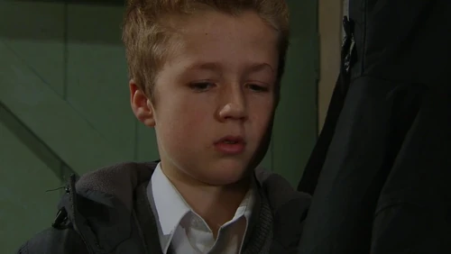 Noah overhears Moira saying Charity tried to sell him as a baby