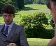 Joe and Priya in the gardens of Home Farm in 2018.