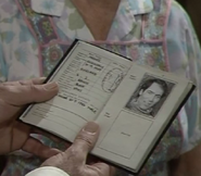 Jack Sugden's passport.