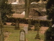 The cemetery in 1974.