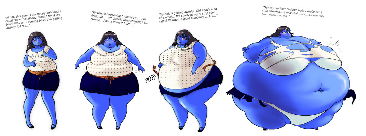 Blueberry Expansion Girl 1 - Inflation 