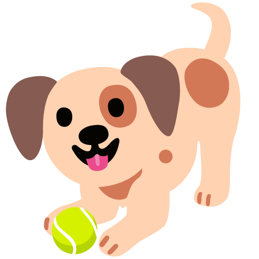 Dog Playing With Tennis Balls