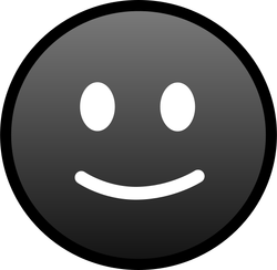 (*☻-☻*) Black Smiling Face | Emoji Fanon Wiki | Fandom