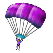 Parachute-emoji