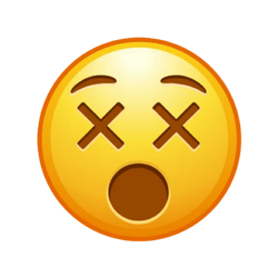 Face with Crossed-Out Eyes | Emoji Wiki | Fandom