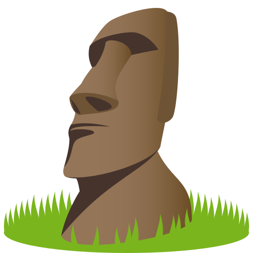 Moai emoji head by Haros98 on DeviantArt