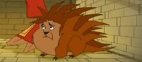 Guaca when he was turned into a porcupine by Yzma