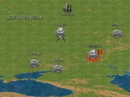 Map art for The Crocodile