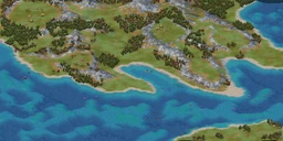 Guerreros del mar imagen del mapa