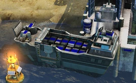 Trade Container Ship