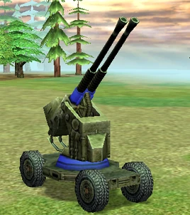 37mm Bofors AA Gun