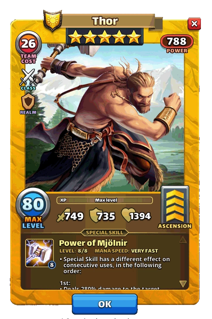 Thor Empires and Puzzles Wiki Fandom