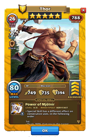 Thor Empires And Puzzles Wiki Fandom