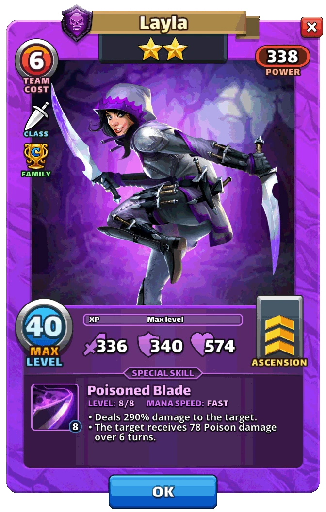 Layla | Empires and Puzzles Wiki | Fandom