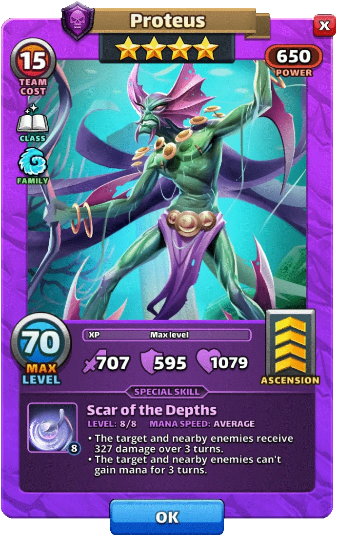 Proteus Empires and Puzzles Wiki Fandom